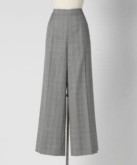 DRAWER/FALL1 チェックワイドパンツ/スラックス