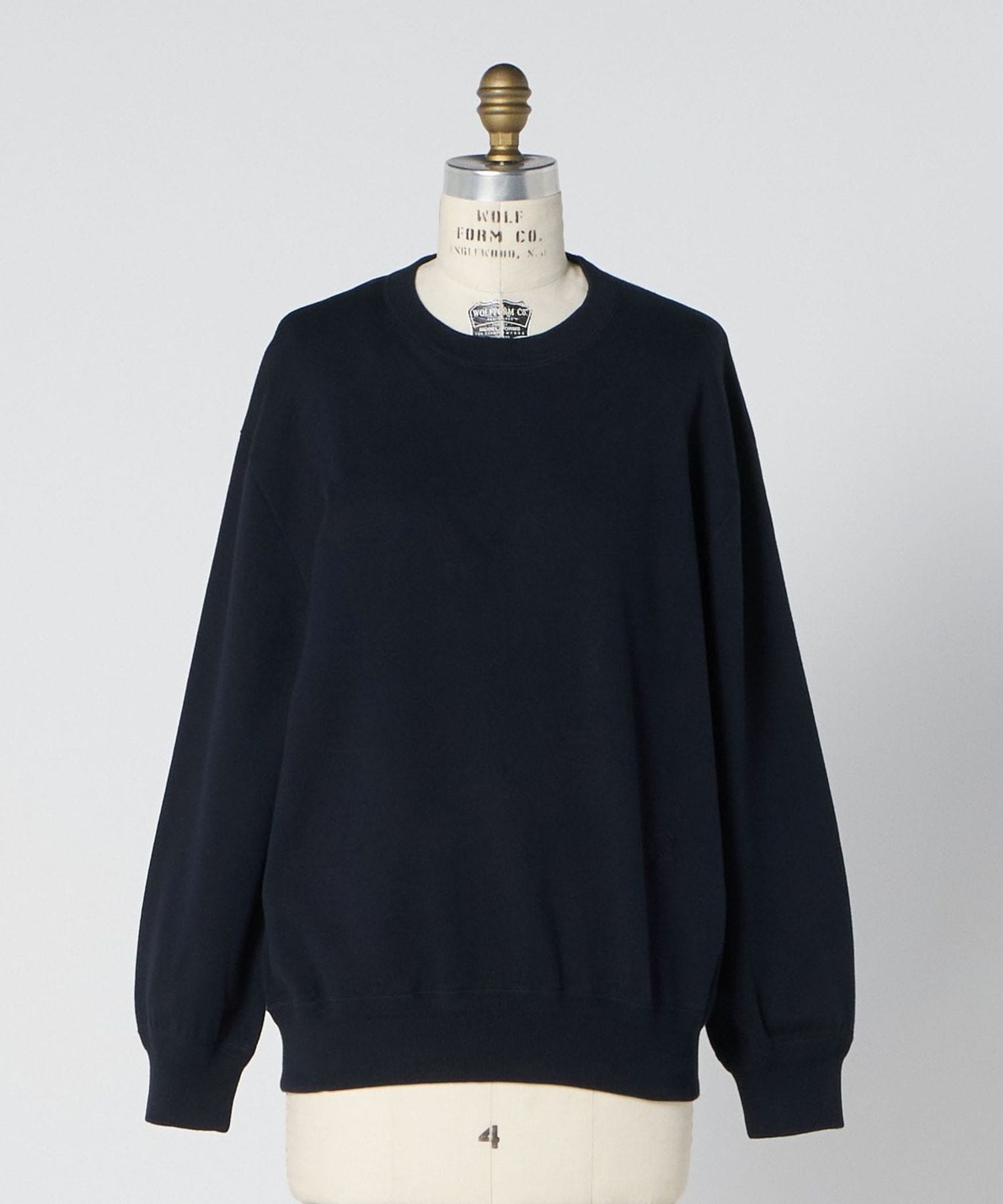 Drawer ネイビー 長袖ニットセーター サイズ2 【公式通販】
