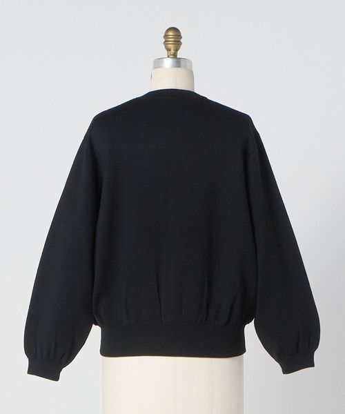 定5万【ユナイテッドアローズ】UGSCBS ケーブル カーディガン　ブラック黒 UNITED ARROWS - 定5万【ユナイテッドアローズ】UGSCBS ケーブル