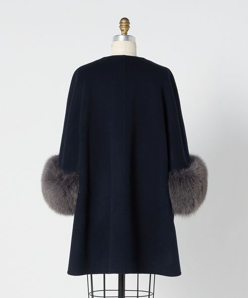 WINTER1 ビーバーケヌキファージャケット（NAVY）