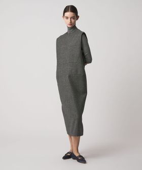 DRAWER/FALL2 ウールノースリーブワンピース/ワンピース