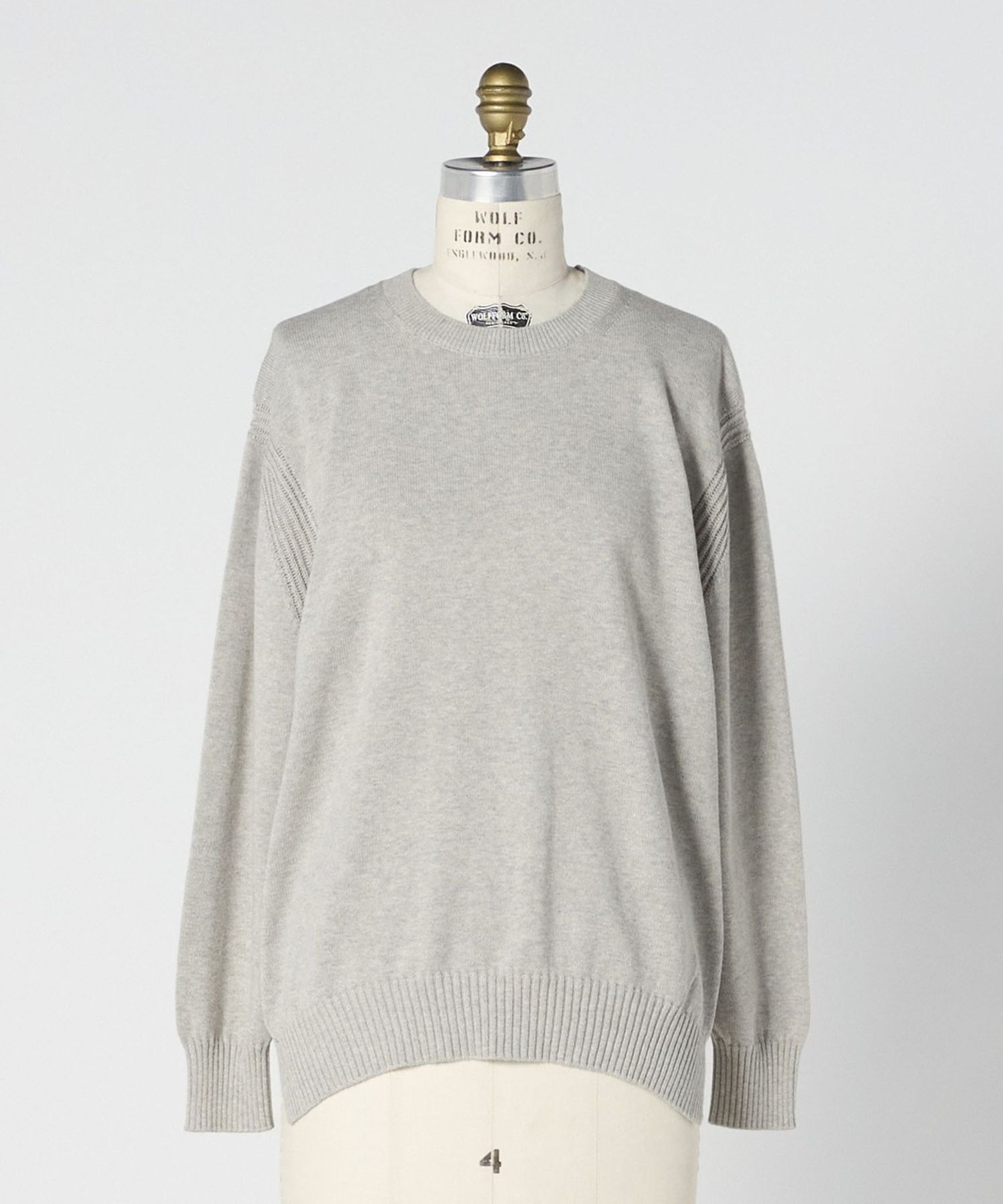 FALL 9Gクルーネックニット