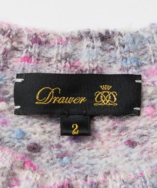 WINTER1 5Gノットヤーンクルーネックニット