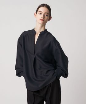 DRAWER/FALL2 スタンドカラーブラウス/シャツ / ブラウス