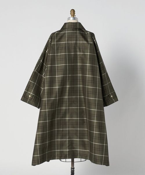 FALL2 タータンチェックコート