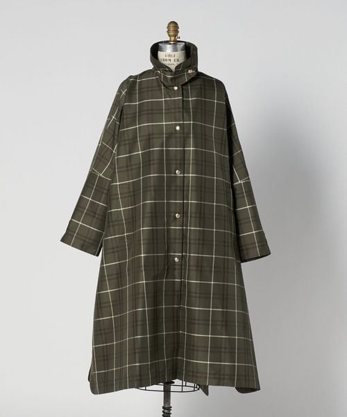 FALL2 タータンチェックコート