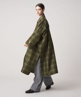 DRAWER/FALL2 タータンチェックコート/その他コート / ブルゾン
