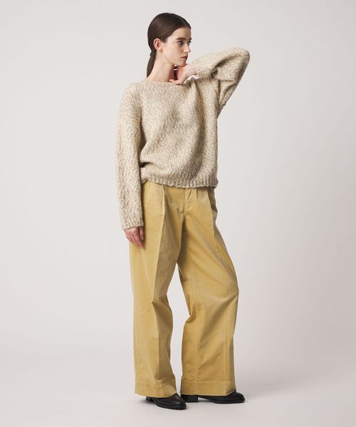 DRAWER/WINTER2 3Gクルーネックニット/ニット / セーター