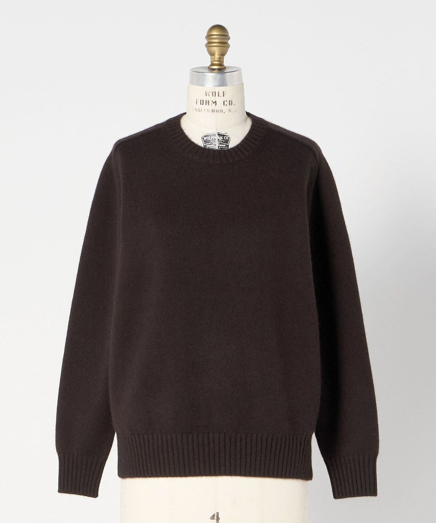 drawer WINTER1 ラメ5ゲージクルーネックニット drawer WINTER1 ラメ5ゲージクルーネックニット drawer WINTER1