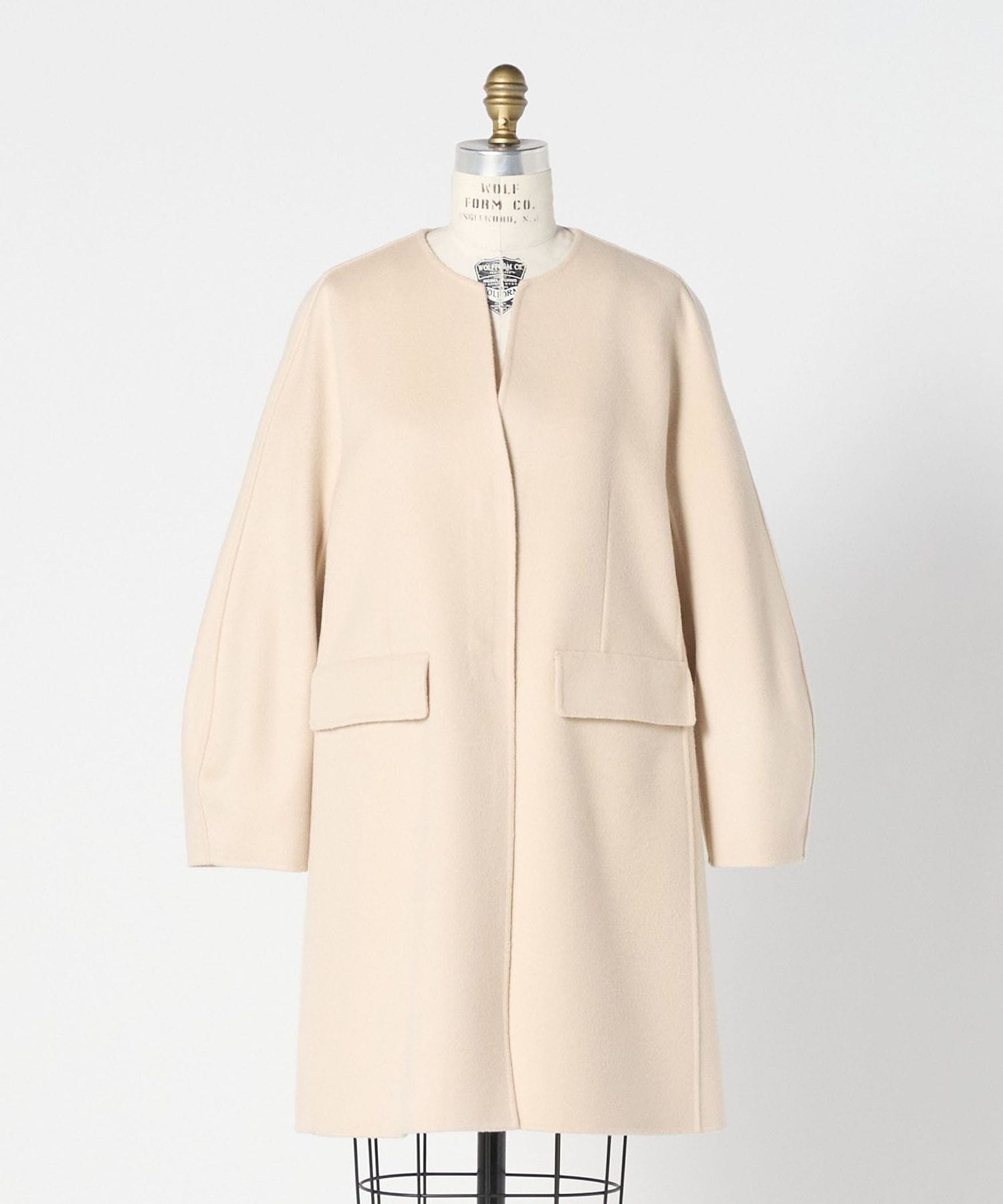 WINTER1 ビーバーケヌキノーカラーコート