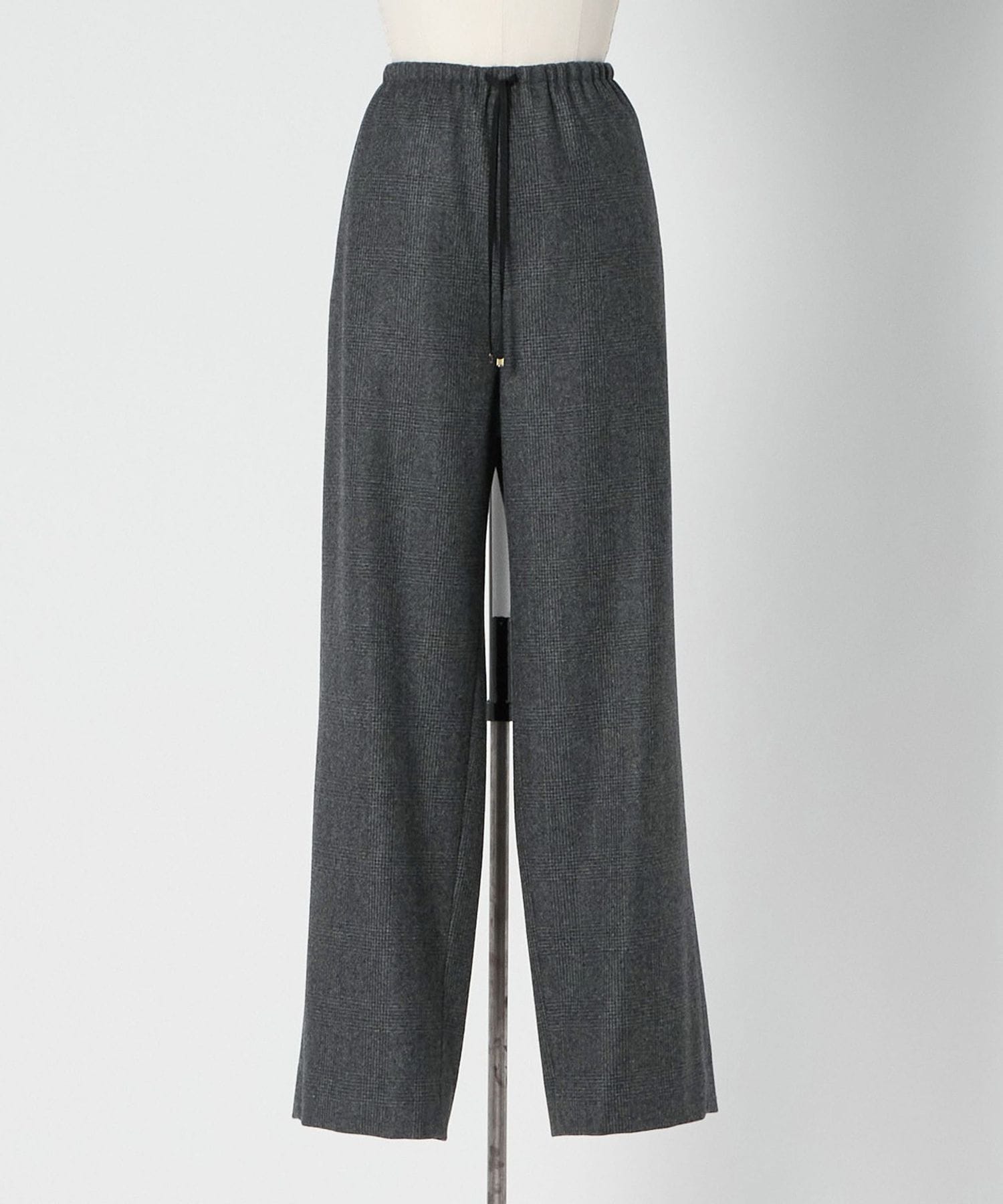 WINTER2 グレンチェックドロストパンツ