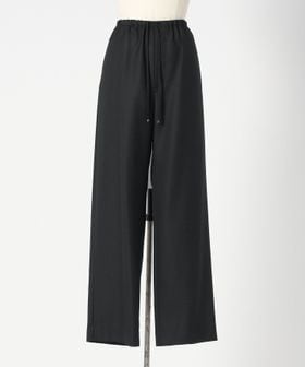 DRAWER/WINTER2 ブラックドロストパンツ/イージーパンツ