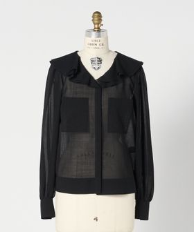 DRAWER/WINTER2 フリルカラーブラウス/シャツ / ブラウス