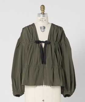 DRAWER/WINTER1 リボンギャザーブラウス/シャツ / ブラウス