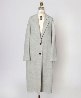 DRAWER/WINTER1 ヘリンボーンケヌキチェスターコート（LT.GRAY）/チェスターコート