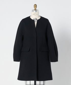 DRAWER/WINTER1 メルトンケヌキノーカラーコート/ノーカラーコート
