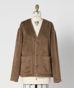 DRAWER/WINTER3 アルパカミックスノーカラージャケット/その他コート / ブルゾン