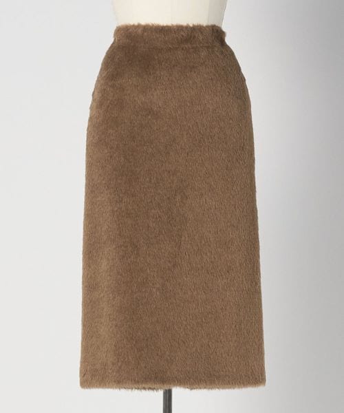 DRAWER/WINTER3 アルパカミックスタイトスカート/ミモレ / ロング