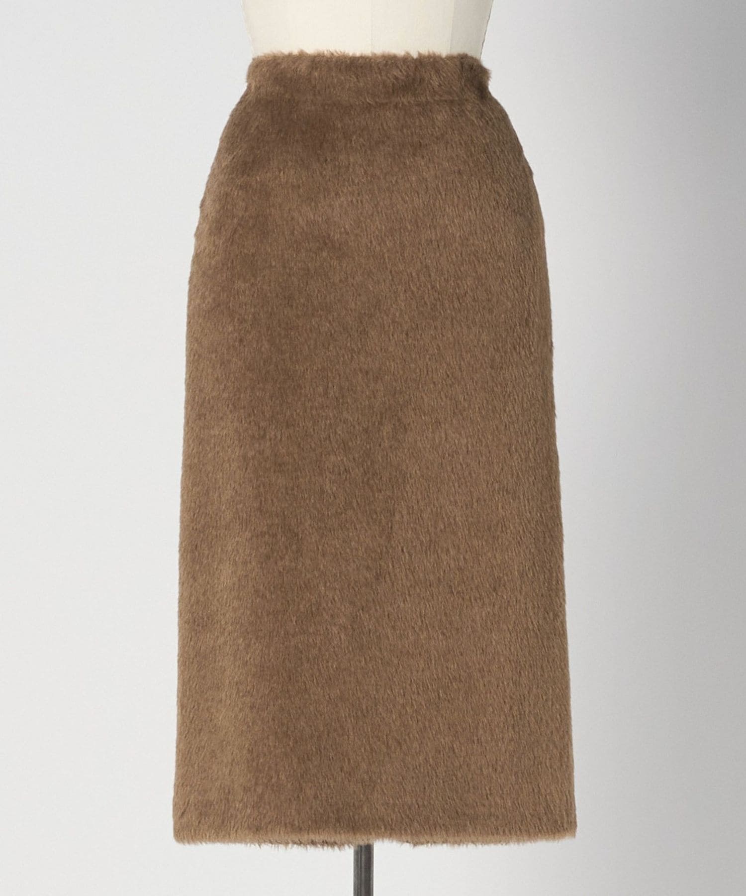 WINTER3 アルパカミックスタイトスカート