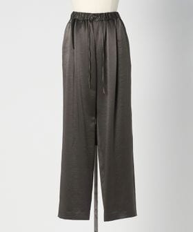 DRAWER/WINTER2 サテンドロストパンツ/イージーパンツ