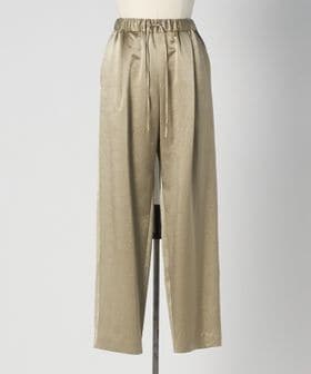 DRAWER/WINTER2 サテンドロストパンツ/イージーパンツ