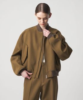 DRAWER/WINTER3 ツイルリブブルゾン/その他コート / ブルゾン