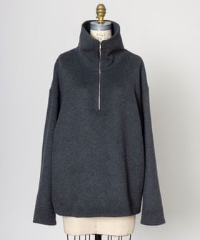 DRAWER/WINTER3 カシミヤウールハーフジップジャケット/その他トップス