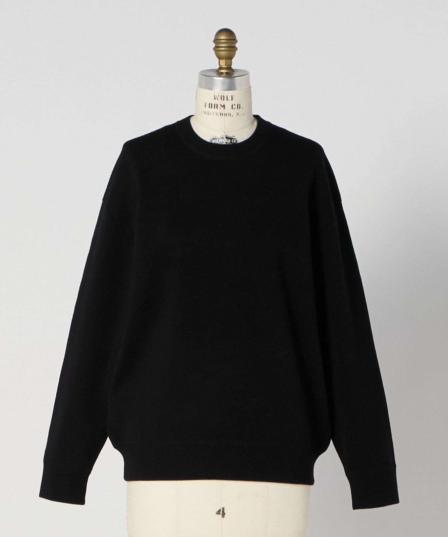 Drawer ドゥロワー　16Gクルーネックニット 美品 WINTER3 16Gクルーネックニット
