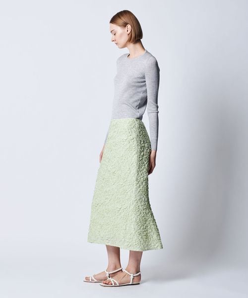美品 Drawer 2023AW パフジャガードスカート RESORT1 パフジャガードスカート