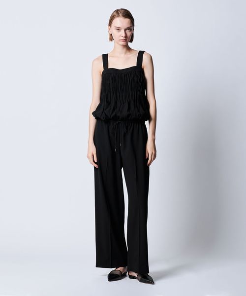 RESORT1 プリーツサロペット