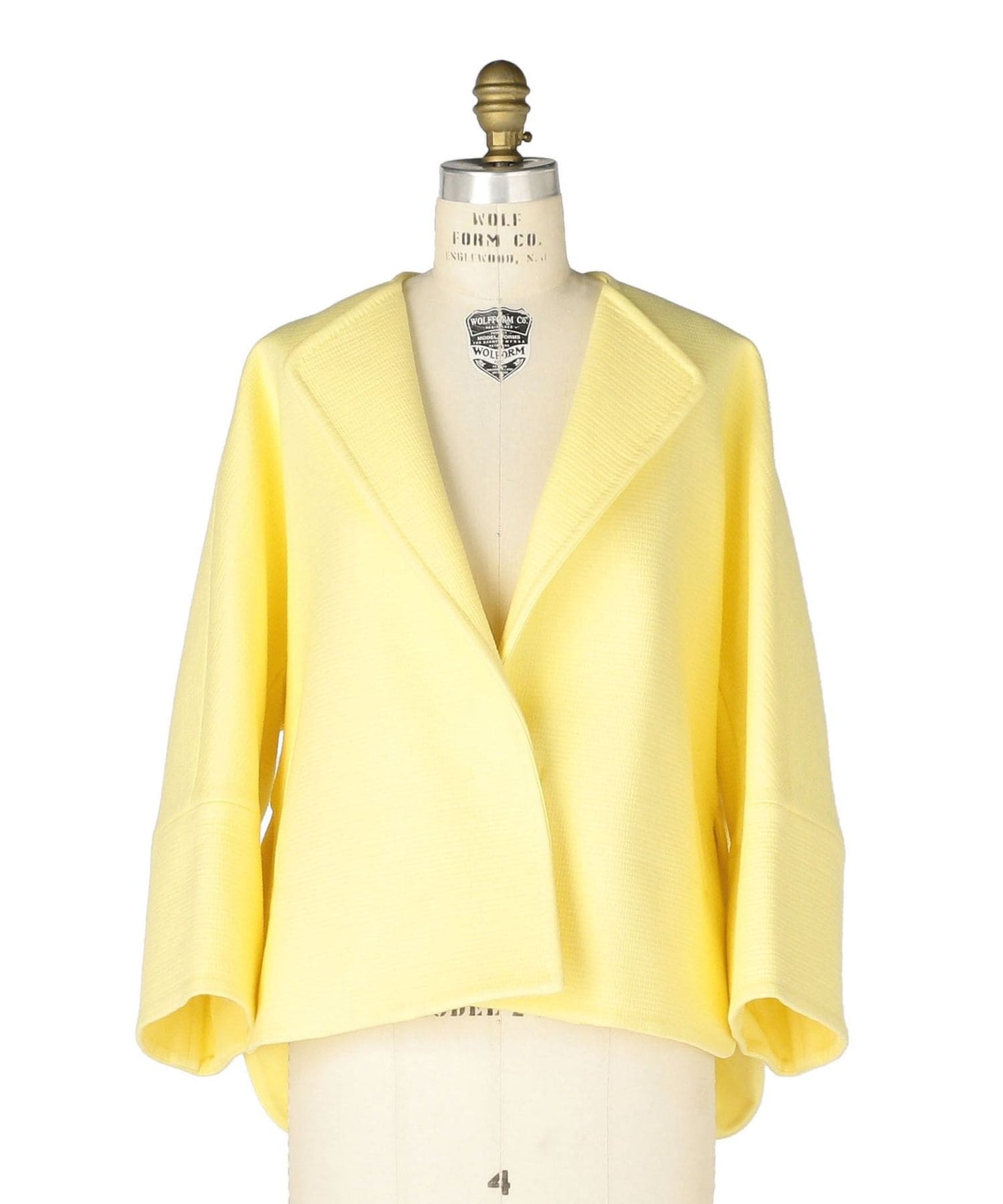 UNITED ARROWS イエロー テーラードジャケット RESORT1 フレアスリーブジャケット