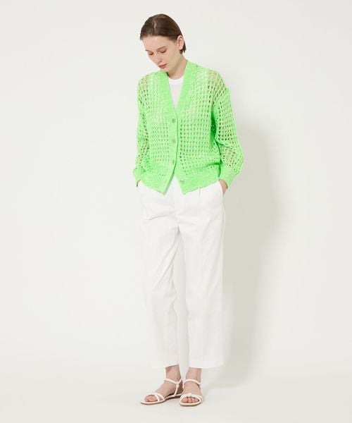 DRAWER 今季 SUMMER 3Gアイレットカーディガン Drawer｜SUMMER 3Gアイレットカーディガン | Rakuten Fashion