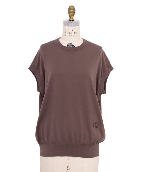 DRAWER/M.SUMMER1 16G天竺ノースリーブニット/ニット / セーター