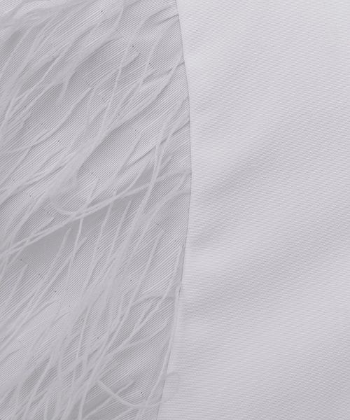 SUMMER フリンジスリーブ ブラウス 