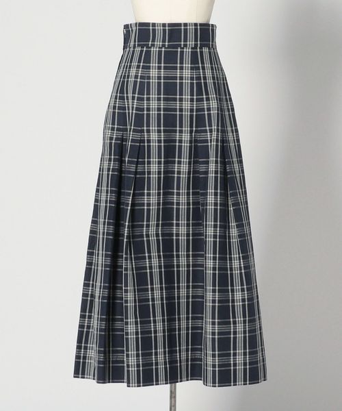 Scye ＞プリーツ マキシスカート 