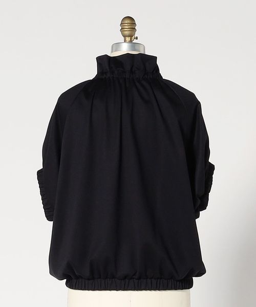 ドゥロワー★M.SUMMER2 ギャザーカラーカットソーブラウス★極美品 M.SUMMER2 ギャザーカラーカットソーブラウス