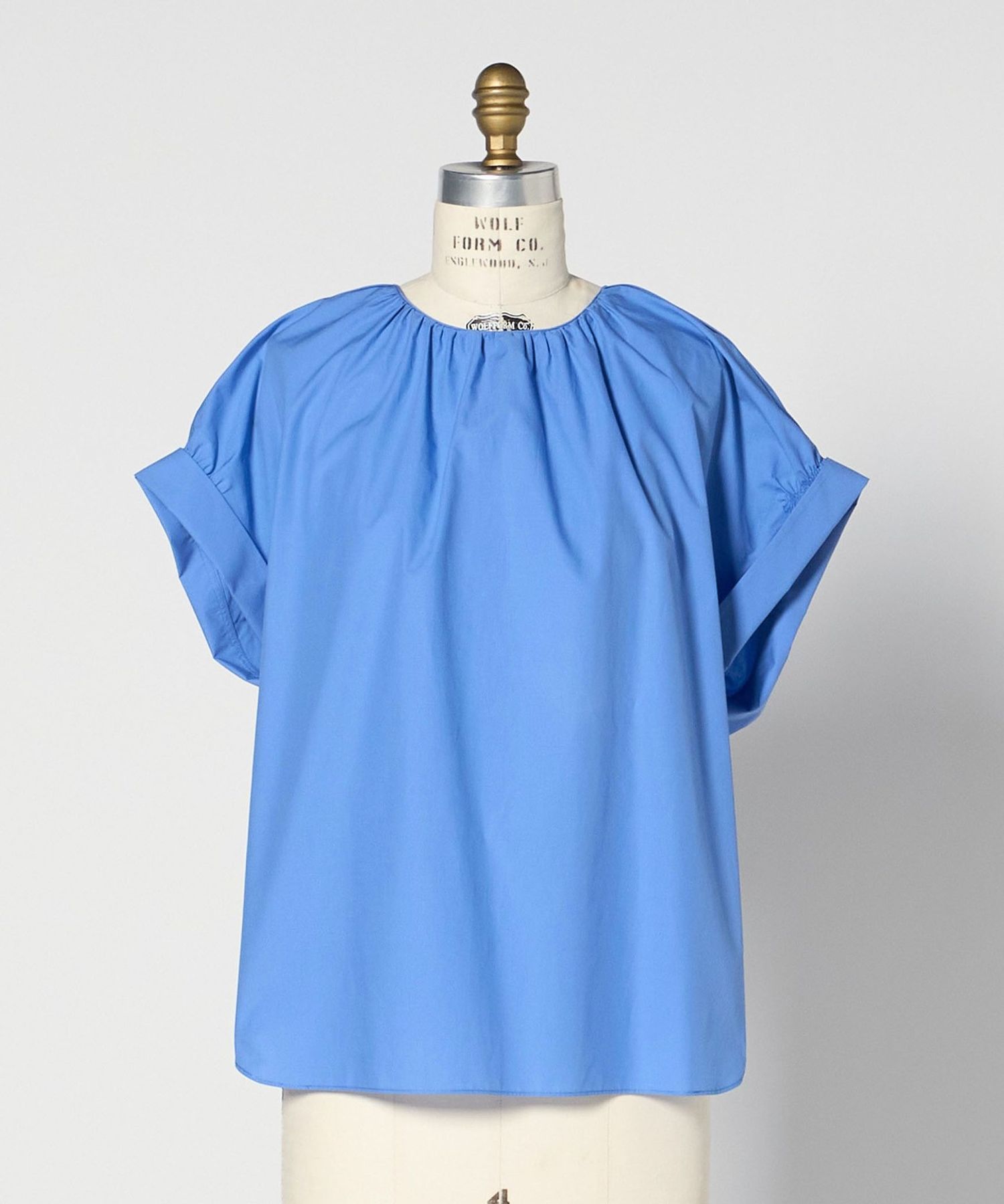 Drawer M.SUMMER3 バックスリットブラウス　(COBALT) M.SUMMER3 バックスリットブラウス（COBALT）