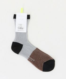 TRICOTE/＜TRICOTE＞ シアーバイカラーソックス/ソックス / 靴下