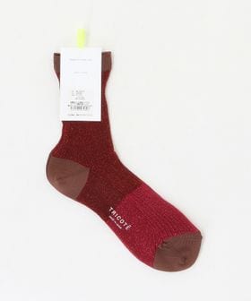 TRICOTE/＜TRICOTE＞ シアーバイカラーソックス/ソックス / 靴下