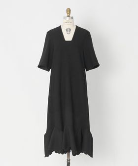 DRAWER/FALL2 スカラップワンピース/ワンピース