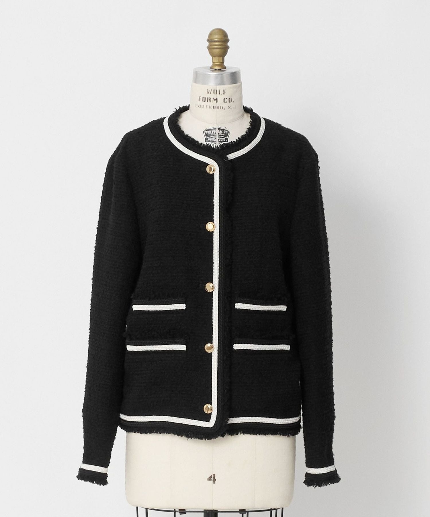 FALL2 ノーカラージャケット