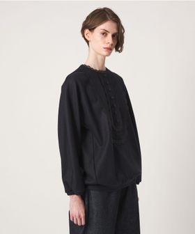 DRAWER/FALL2 ジャージースカラップフリルトップス/Tシャツ / カットソー