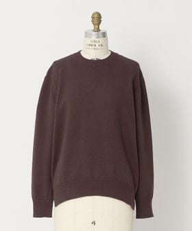 DRAWER/FALL2 9Gコットンカシミヤクルーネックニット/ニット / セーター