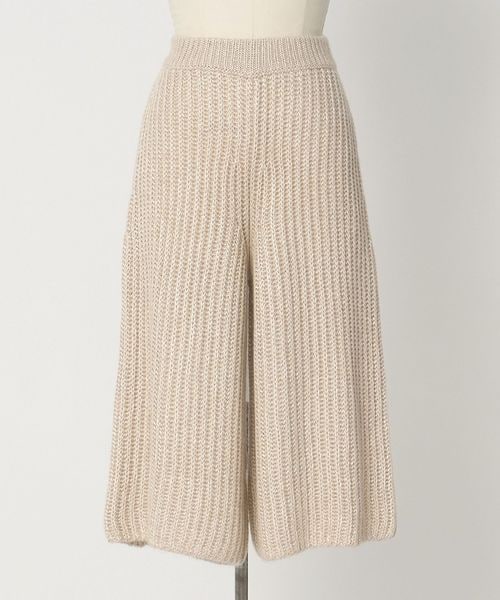 DRAWER/WINTER1 3Gワイドニットパンツ/イージーパンツ