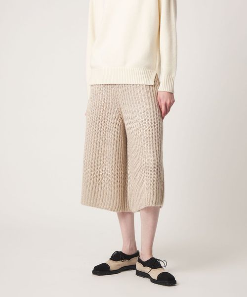DRAWER/WINTER1 3Gワイドニットパンツ/イージーパンツ