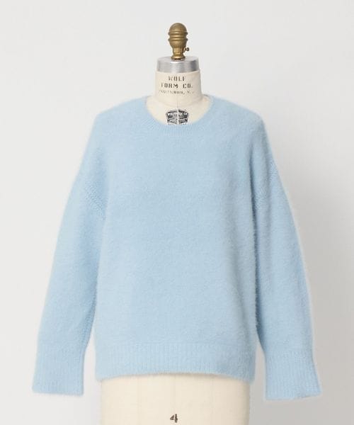 DRAWER/WINTER1 フォックスクルーネックニット/ニット / セーター