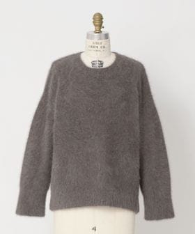 DRAWER/WINTER1 フォックスクルーネックニット/ニット / セーター