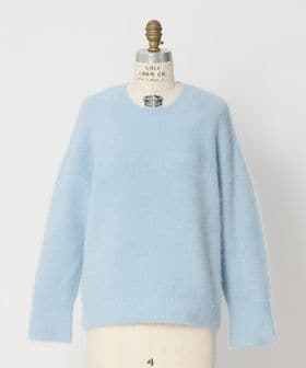 DRAWER/WINTER1 フォックスクルーネックニット/ニット / セーター