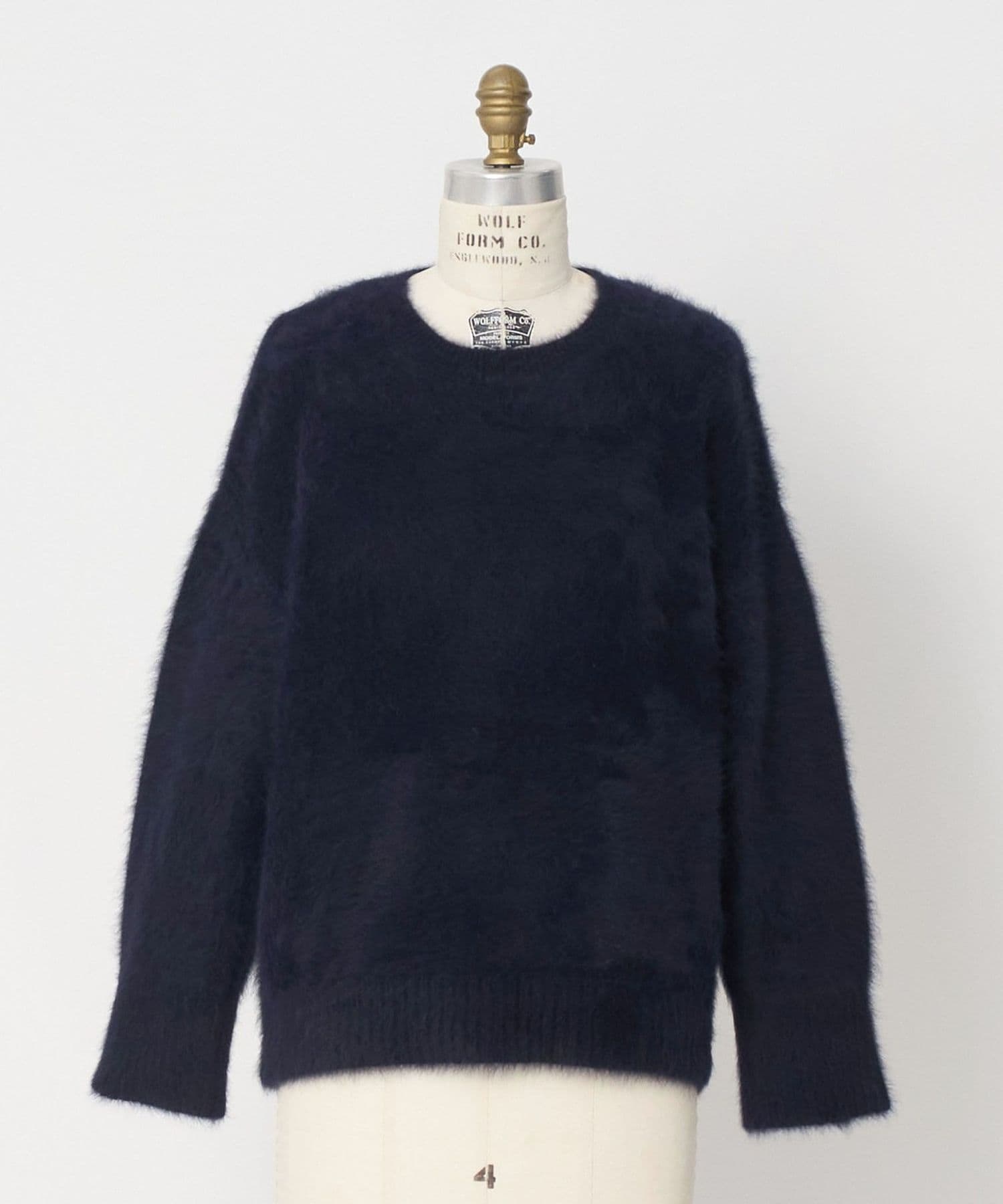 WINTER1 フォックスクルーネックニット