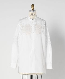 DRAWER/＜BOWTE x Drawer＞ LACE SHIRT レースシャツ/シャツ / ブラウス